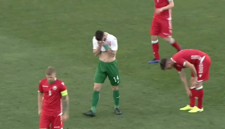 Видео: България загуби от Беларус с 0-1