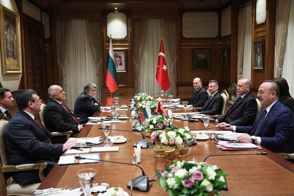 Бойко Борисов и Ердоган се срещнаха в Анкара