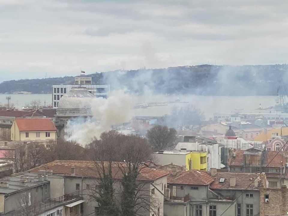 Пожар на ул. „Цариброд” във Варна