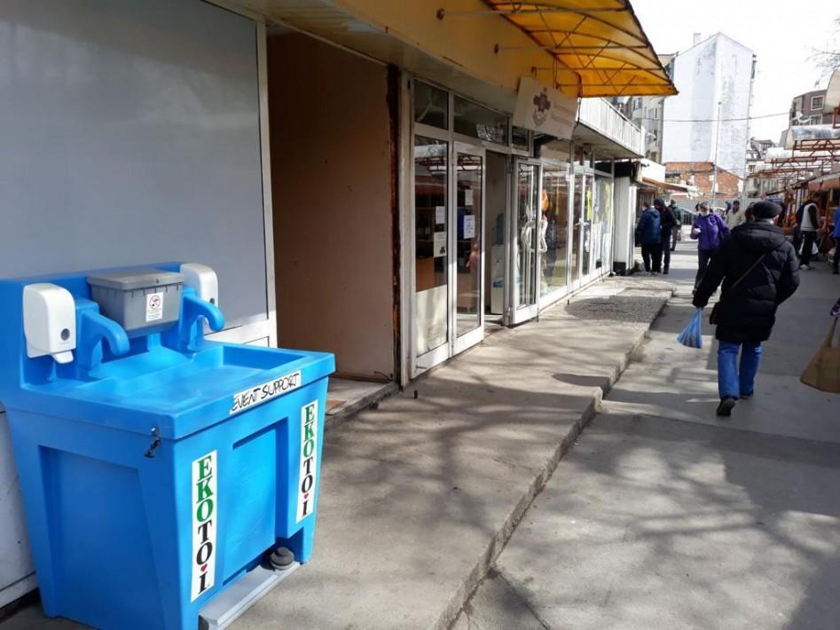 Поставиха 20 мобилни чешми за дезинфекция във Варна
