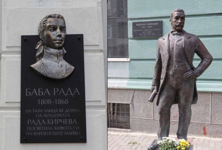 В деня на Освобождението на Варна откриха паметници на Михаил Колони и Баба Рада