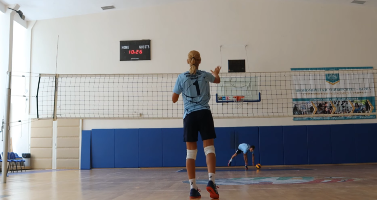 Готово е новото видео за онлайн тренировка по волейбол