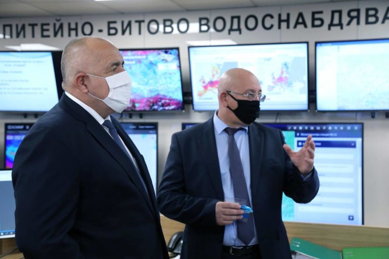 Премиерът Бойко Борисов откри обновения Национален координационен център в МОСВ
