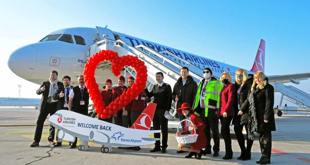 Turkish Airlines рестартира полетите си от Варна