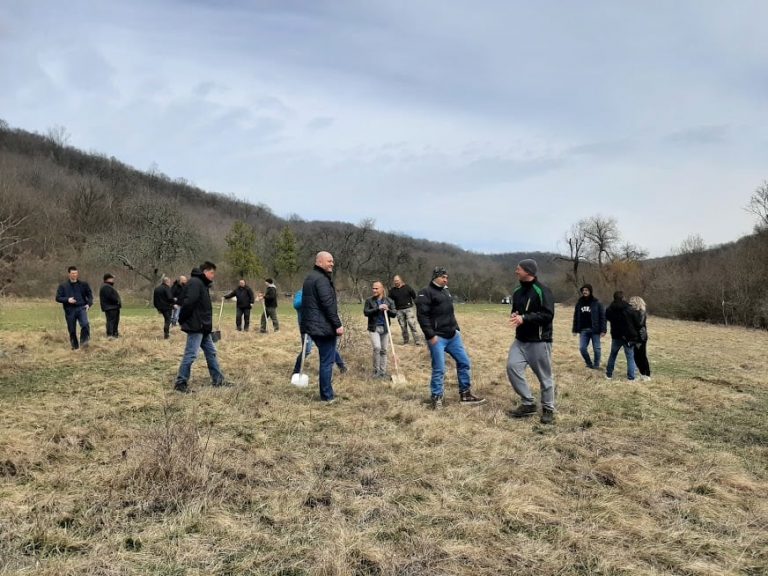 Кандидати за народни представители от ПП ГЕРБ-Варна подмладиха гората в местността „Лагера” край Провадия