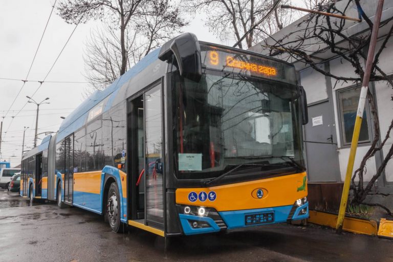 В София започват да се движат нови 30 тролейбуса