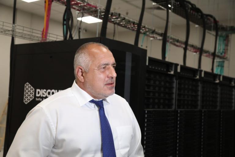 Премиерът Бойко Борисво посети „София тех парк“, където се намира един от осемте европейски суперкомпютъра