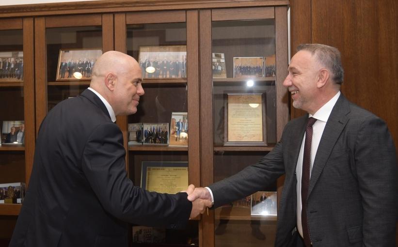 Главният прокурор Иван Гешев проведе работна среща с Богдан Лику, първи зам.-главен прокурор на Румъния