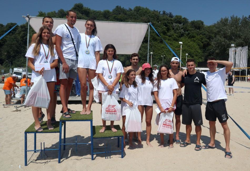 Йордан Янчев и Габриела Георгиева са победители в 81-вия плувен маратон Галата-Варна