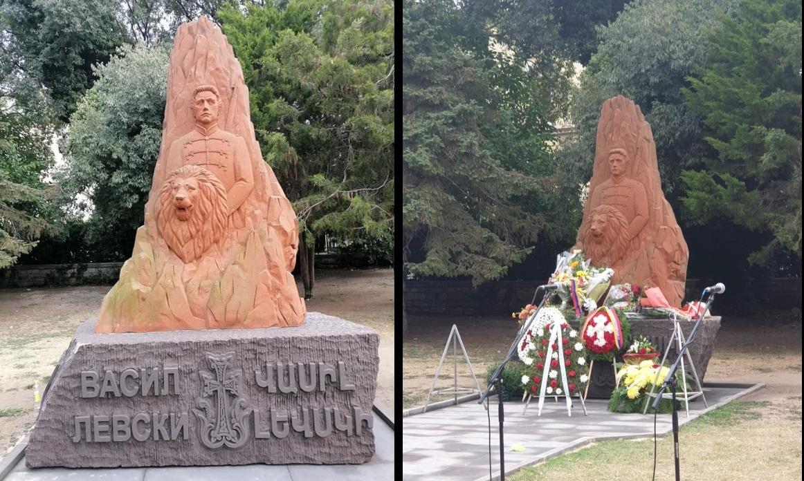 Арменската общност дари на Варна паметник на Васил Левски