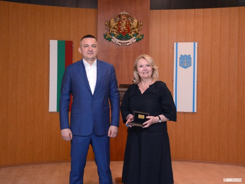 Кметът Иван Портних се срещна с посланика на Република Хърватия