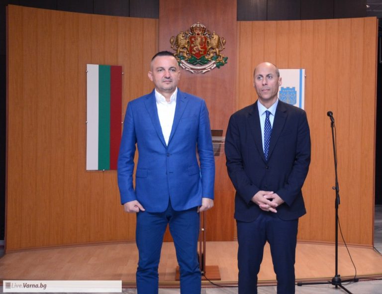 Кметът на Варна Иван Портних се срещна с посланика на Грузия