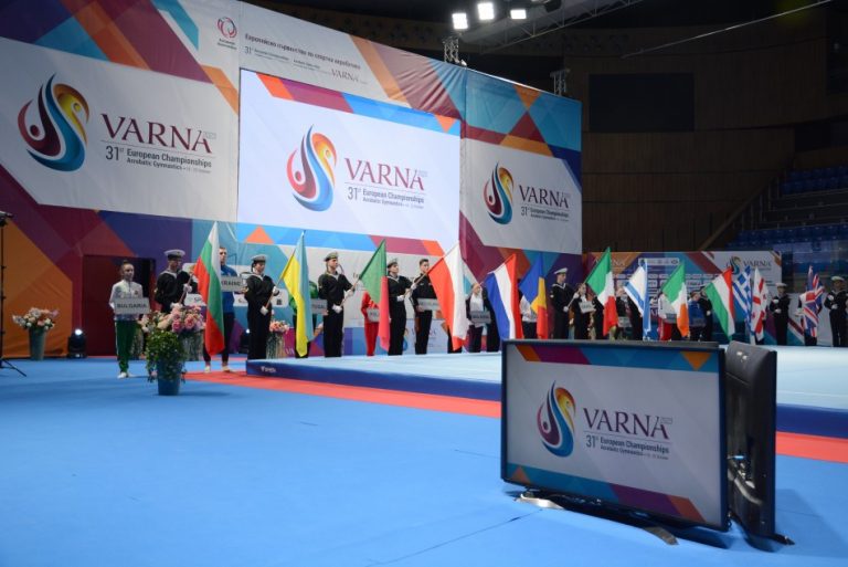 31 Европейско първенство по спортна акробатика започна във Варна