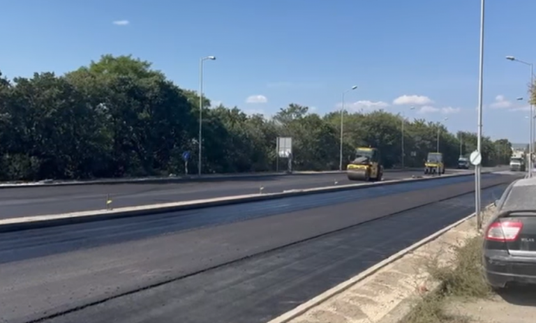 Приключва ремонтът на кръстовището на бул. “Девня” за качване към Аспарухов мост