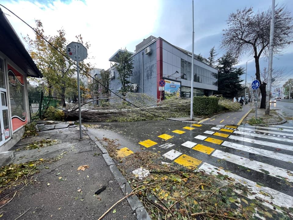Над 700 постъпили сигнала заради урагана във Варна