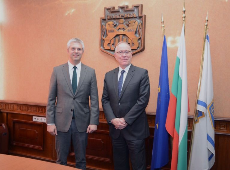 Кметът Благомир Коцев запозна швейцарския посланик с инвестиционния паспорт на Варна