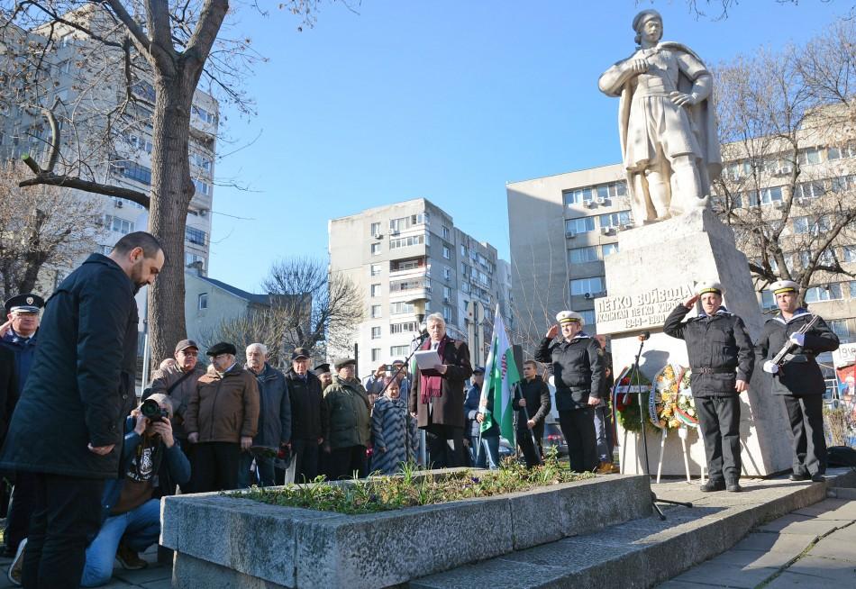 Варна отбеляза 180 години от рождението на Капитан Петко войвода