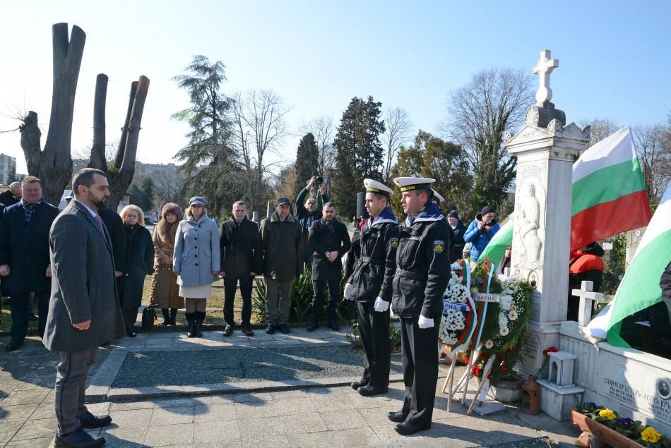 Варна почете паметта на Капитан Петко войвода на 125-ата годишнина от кончината му