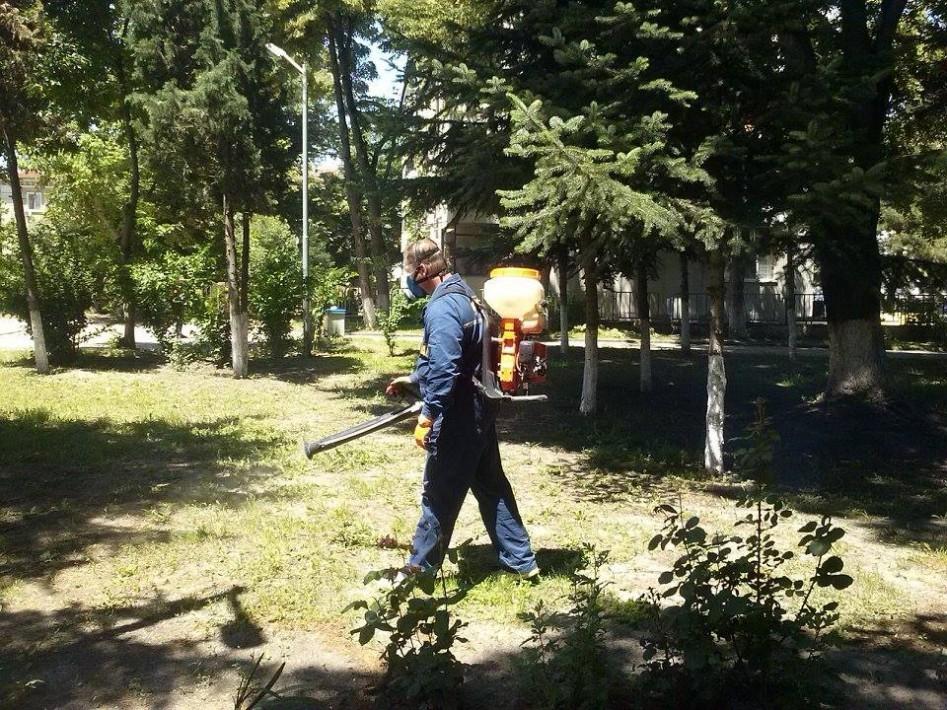 През тази седмица обработват срещу кърлежи паркове, детски площадки и спортни комплекси