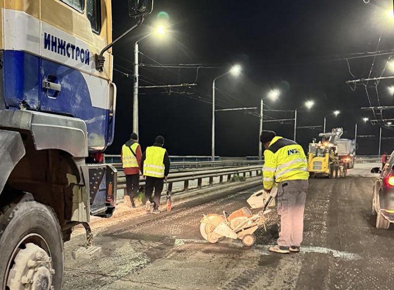 Ремонтът на Аспаруховия мост приключи за една вечер