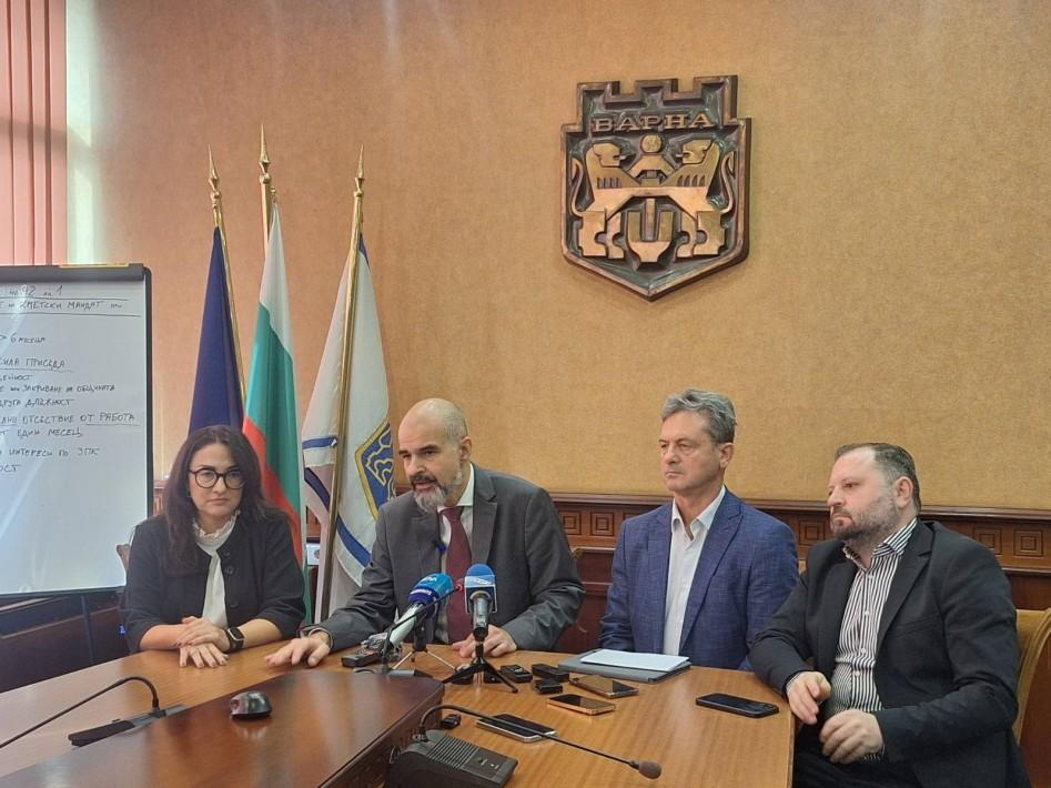 От днес длъжността кмет на Варна се изпълнява от Благомир Коцев