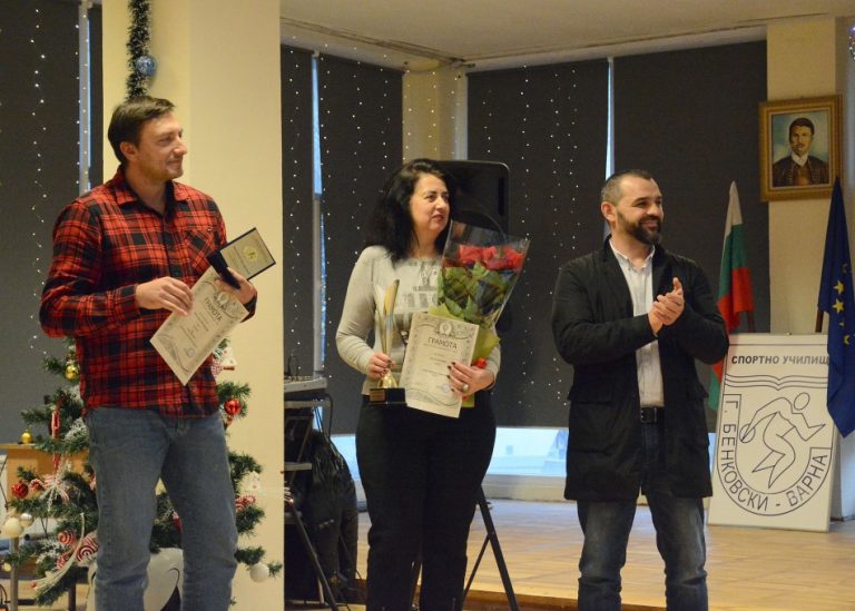 Заместник-кметът Илия Коев участва в награждаването на Спортист №1 на СУ „Георги Бенковски“ за 2025 г.