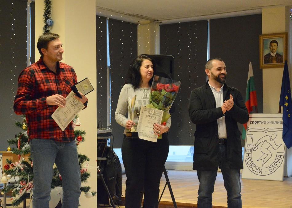Заместник-кметът Илия Коев участва в награждаването на Спортист №1 на СУ „Георги Бенковски“ за 2025 г.