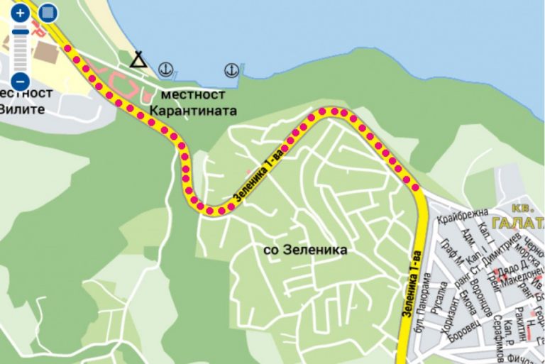 Полагат последен слой асфалт на част от пътя „Аспарухово“ – „Галата“