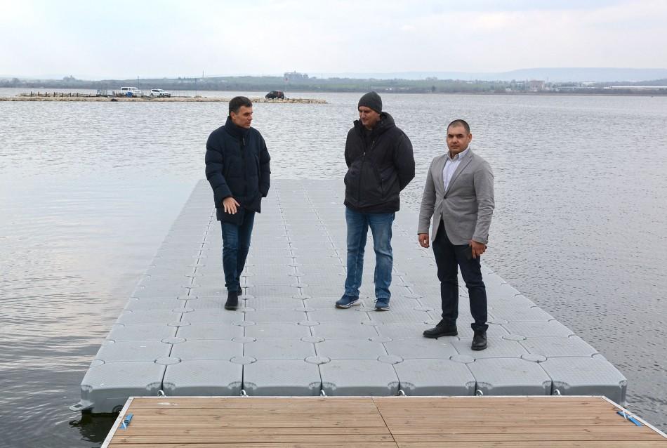 Община Варна осигури нов пристан на гребната база „Сия Нейкова“