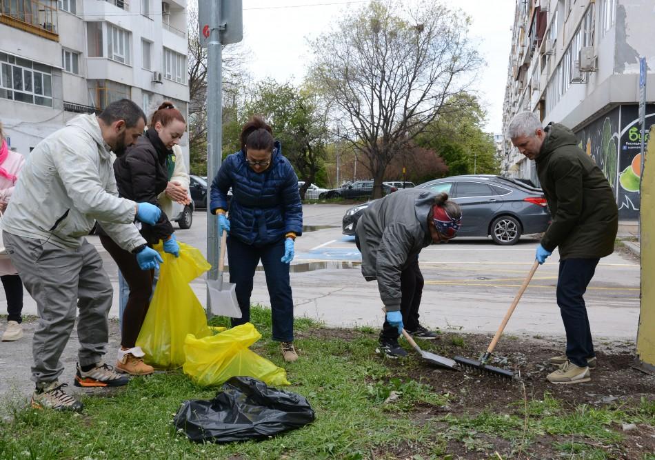 Във Варна се проведе общоградско пролетно почистване