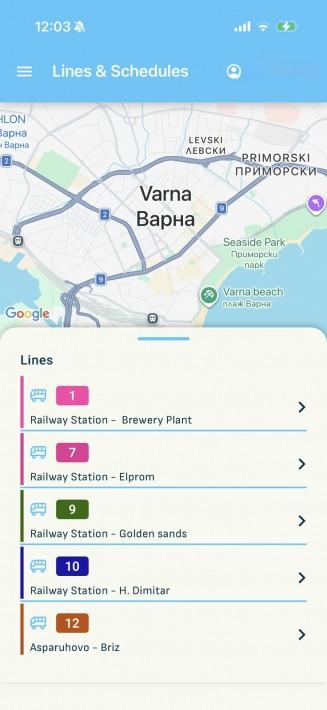 Пътниците вече могат да използват новото мобилно приложение TTickets Varna за закупуване на билети